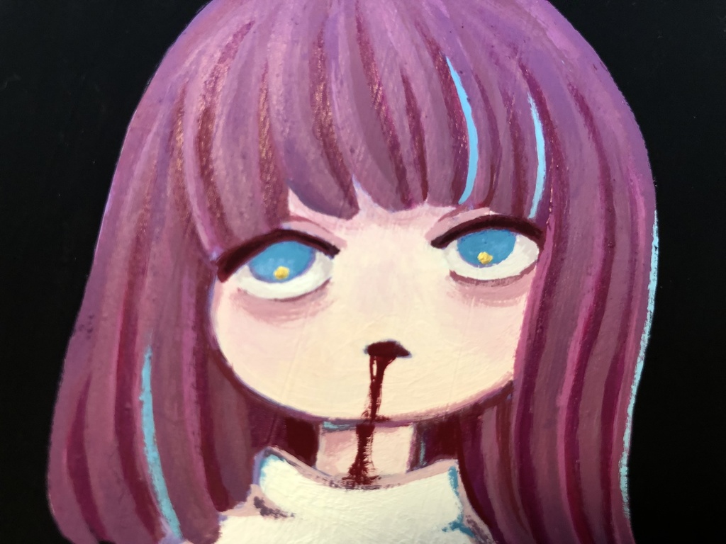 Girl"E アクリル原画