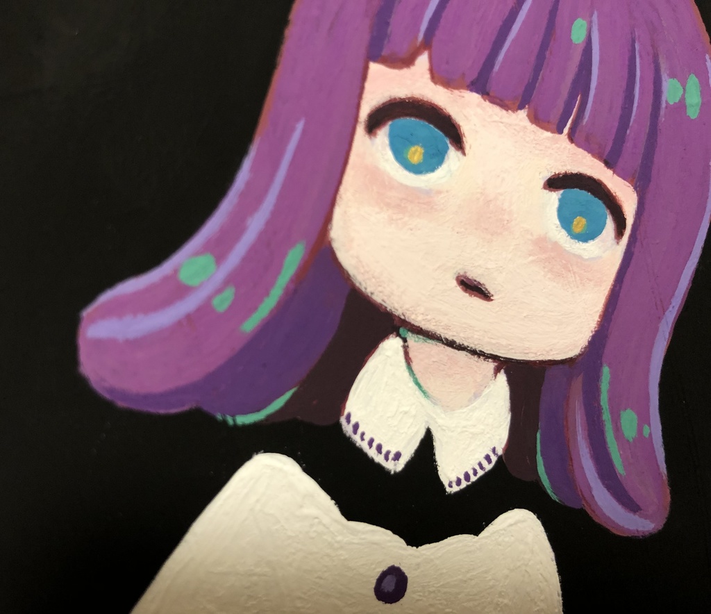 Girl"L アクリル原画