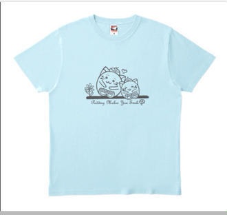 あんしんBoothパック対応【在庫限り特価】ぷりにゃんTシャツ