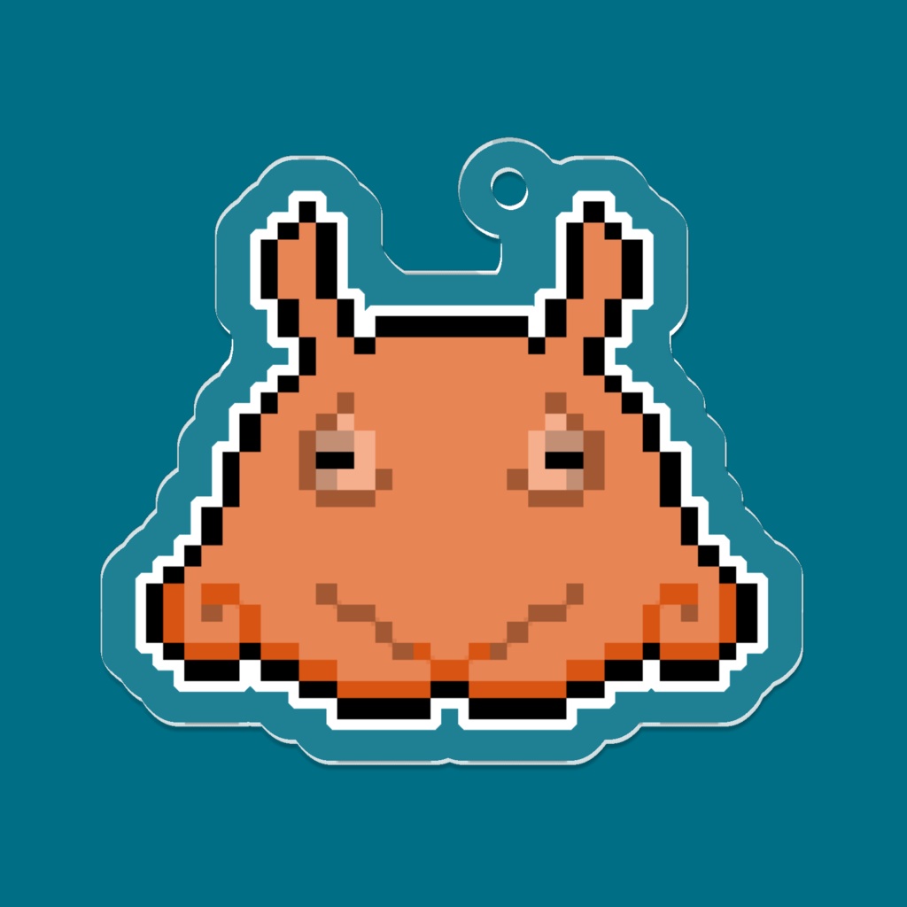 アクリルキーホルダー ドットメンダコ はしこbooth Booth