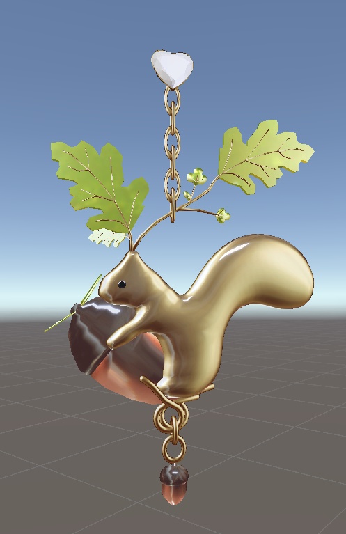 ふわもりすアクセ