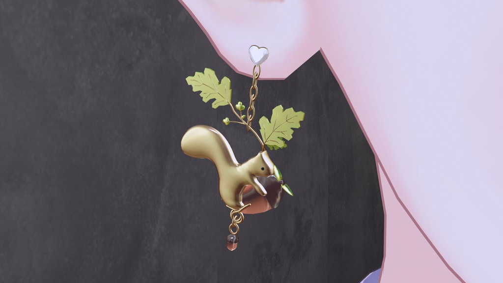 ふわもりすアクセ