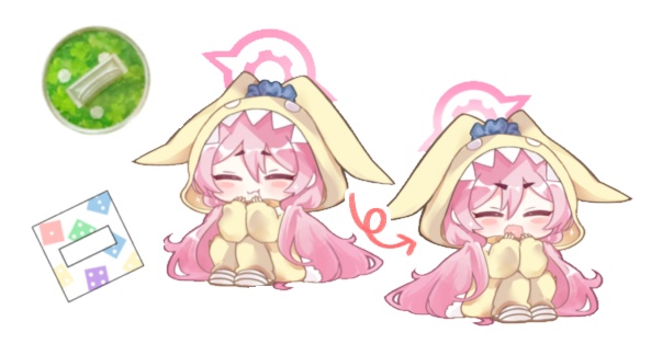 【クローバー台座付き】つまみぐい現行犯黒崎コユキアクリルスタンド