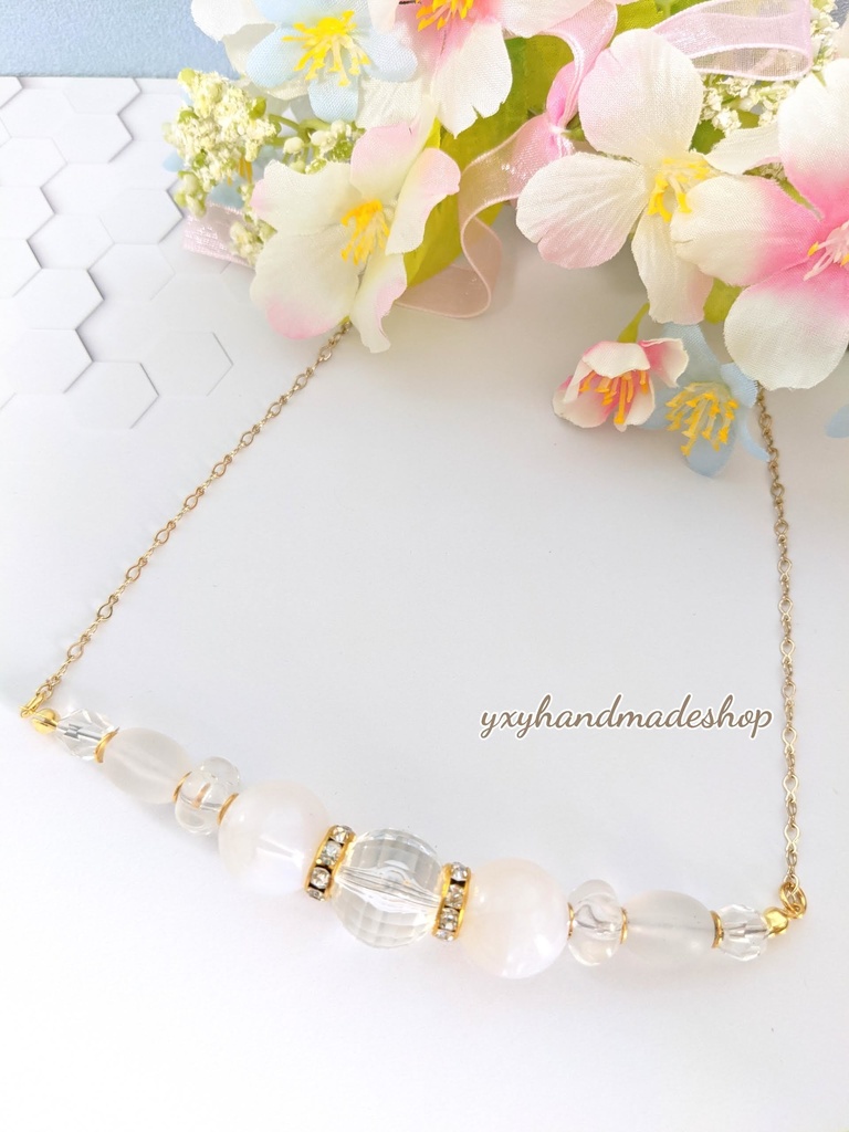 シンプルネックレス♡