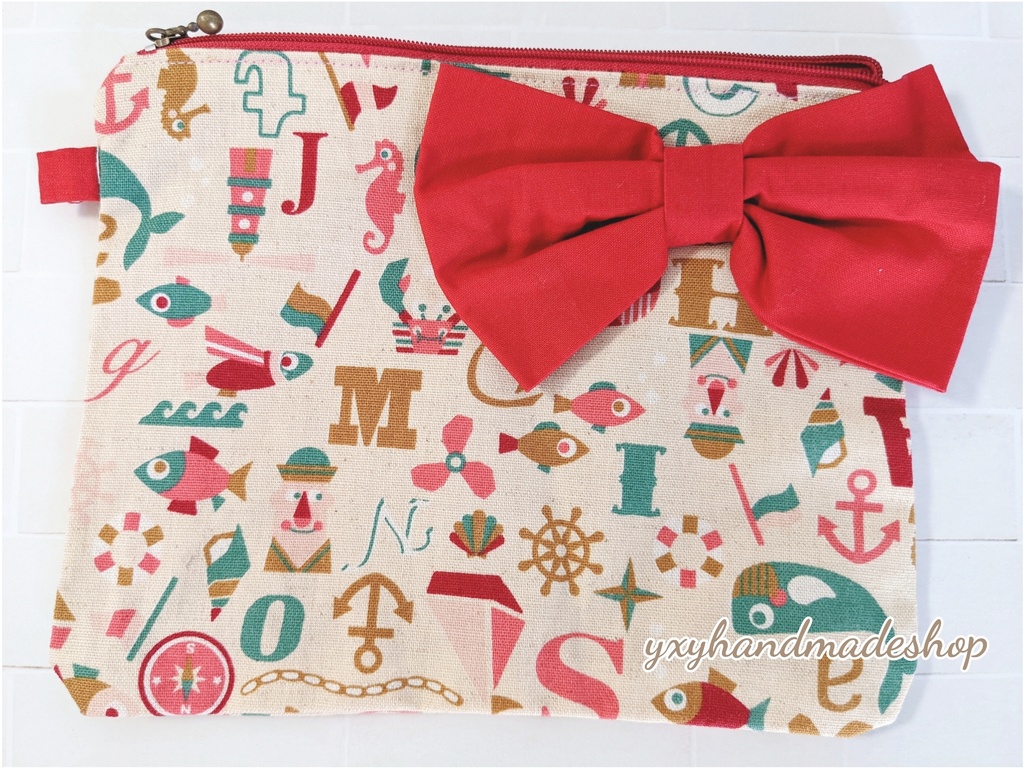 マリン柄トートバッグ&ポーチ♡