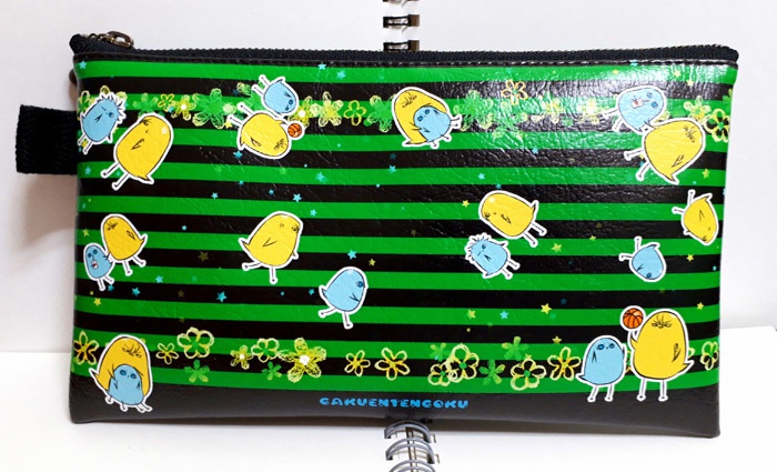 ナシュ黒ひよこポーチ