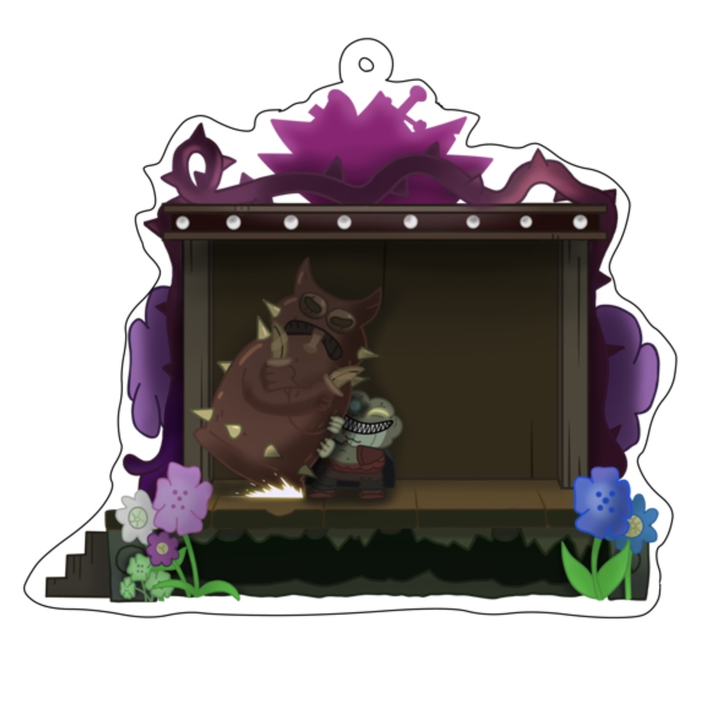 バンドトリオシャカシャカアクキー