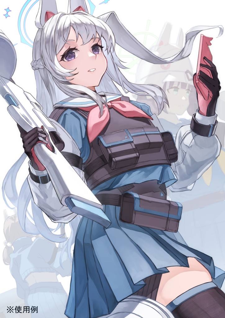 「RABBIT-31式短機関銃 」ミヤコ専用武器 (ブルーアーカイブ) CLIPSTADIO用