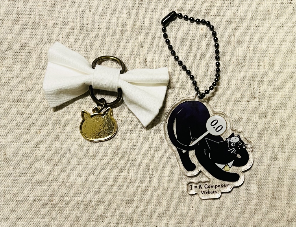 変猫 アクリルチャームセット