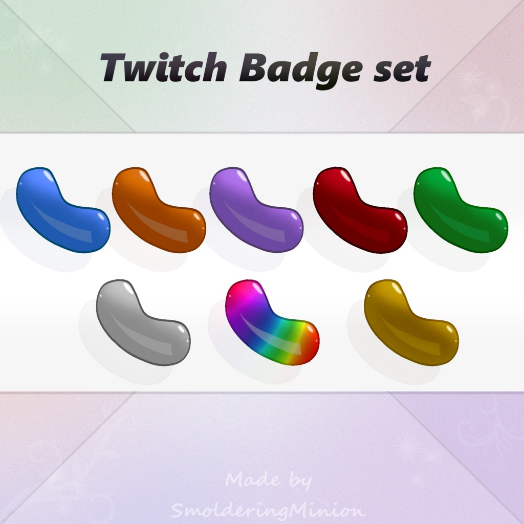 【Twitch】Bean badges