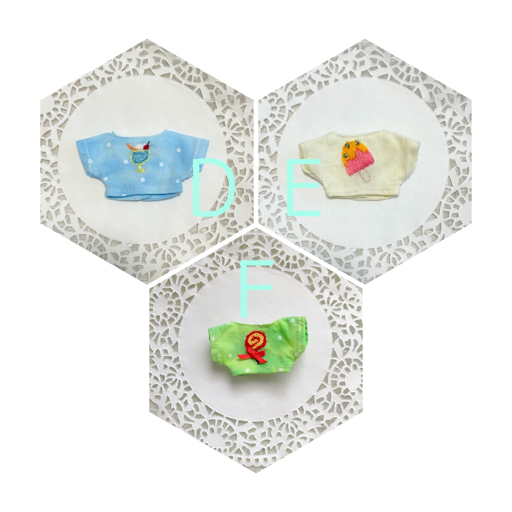 お菓子なシャツ