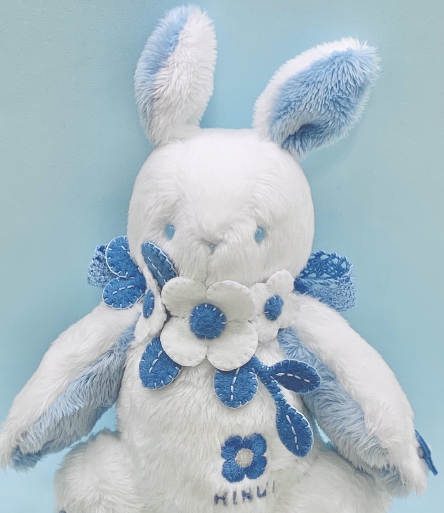 よつはなうさぎ(レトロブルー)