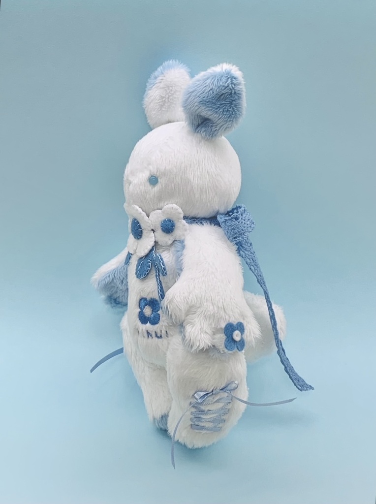 よつはなうさぎ(レトロブルー)