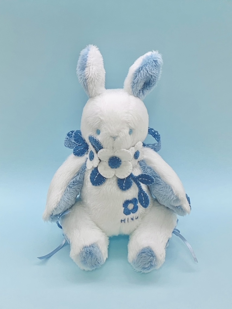 よつはなうさぎ(レトロブルー)