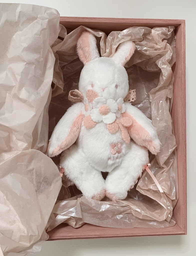 よつはなうさぎ(レトロピンク)