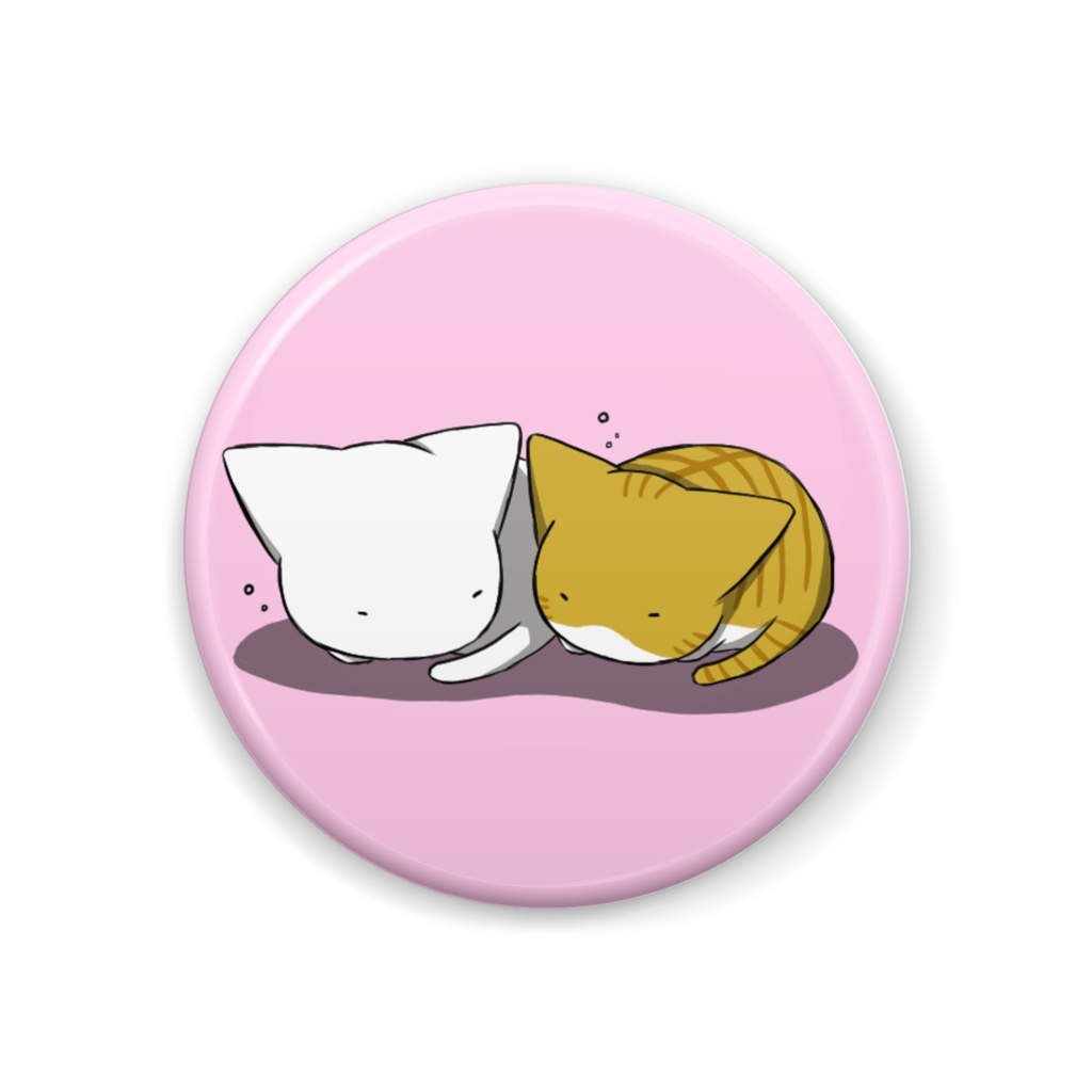 おやすみねこさん缶バッジ