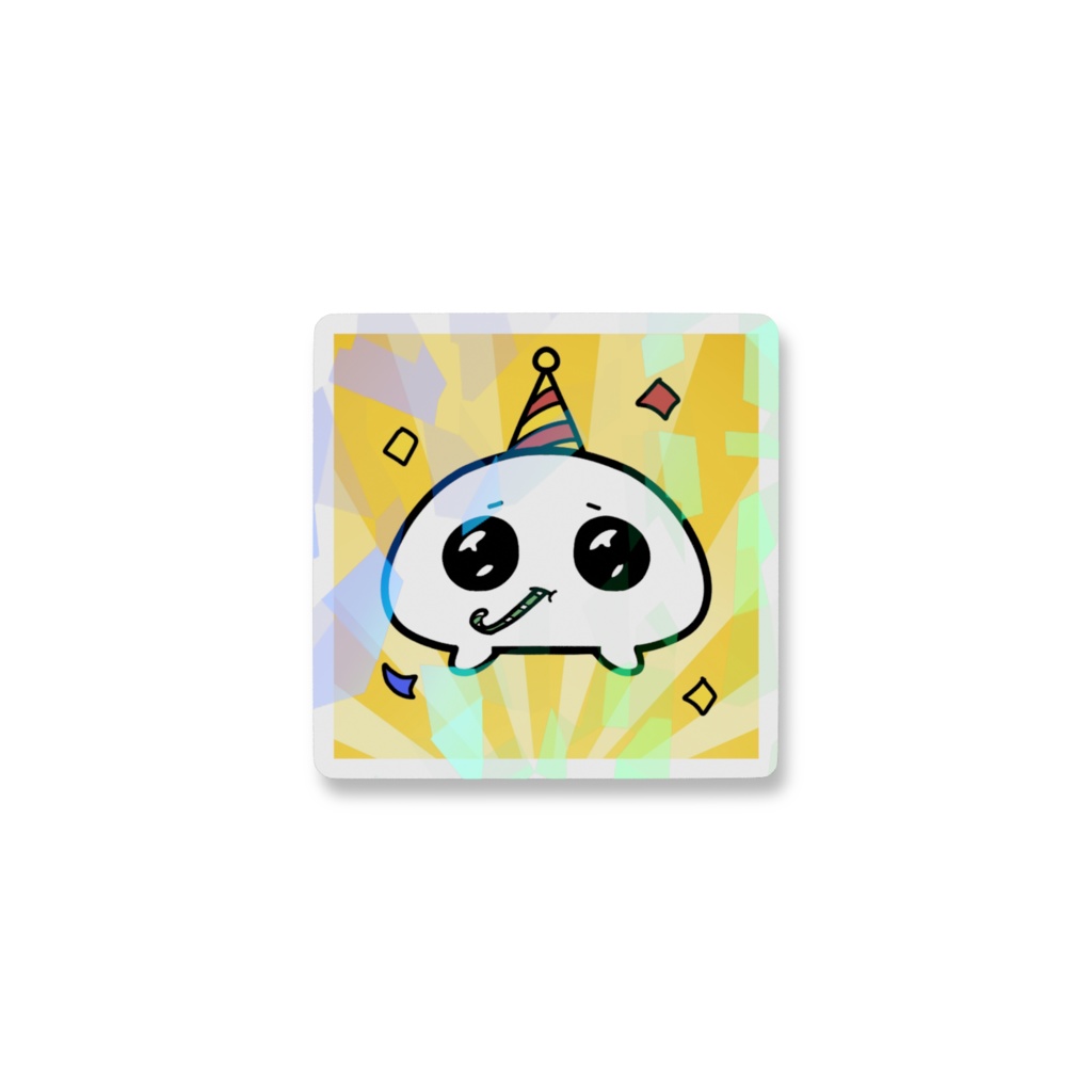 はぴはぴころすけまる ホログラムステッカー