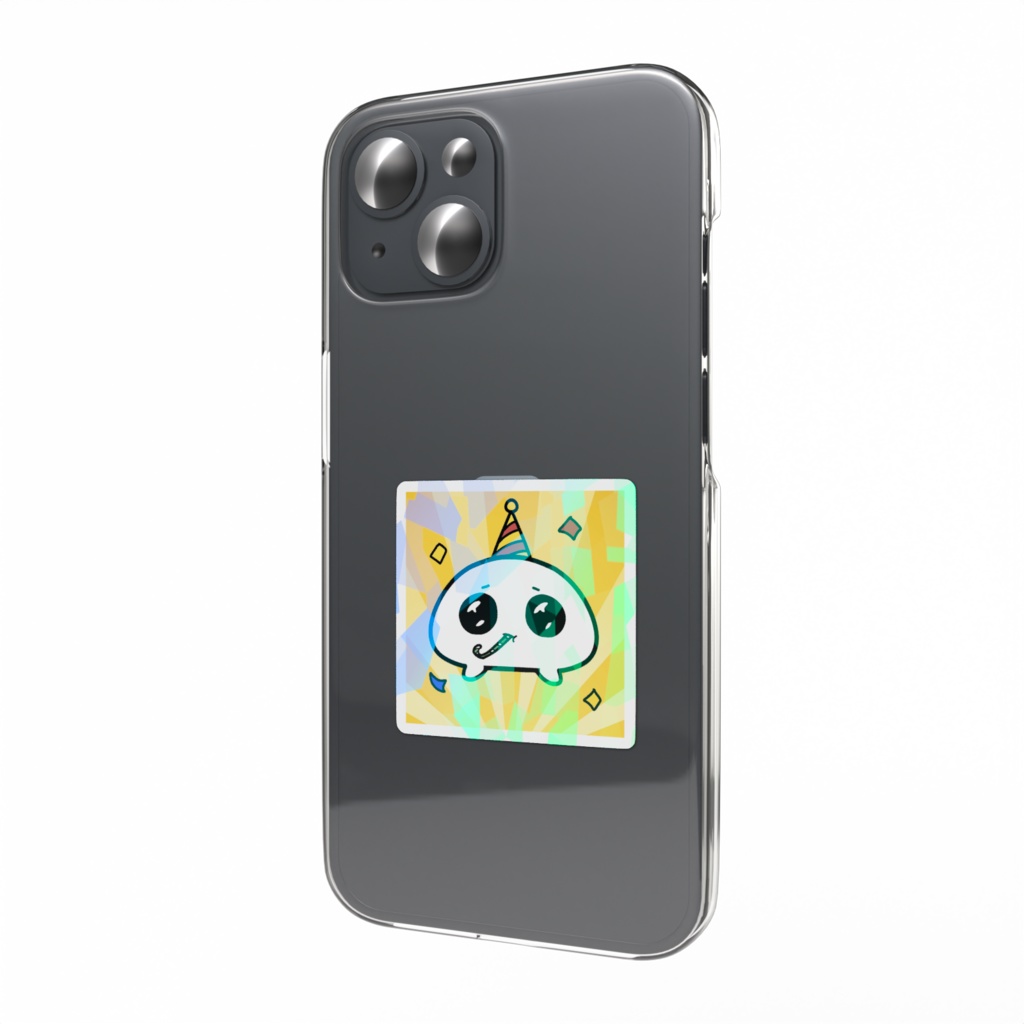 はぴはぴころすけまる　ホログラムステッカー