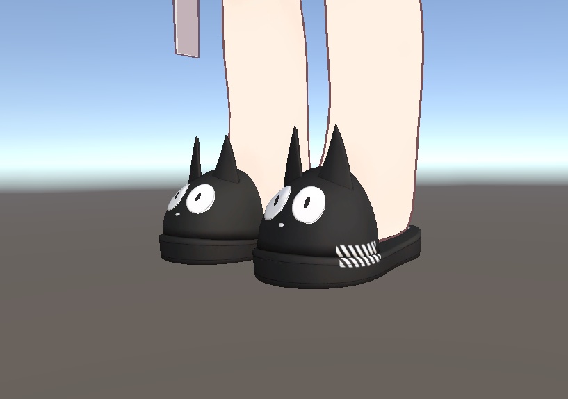 Cat slipper -スリッパ (Chocolat - Mamehinata- MANUKA - Moe -  アバター対応)