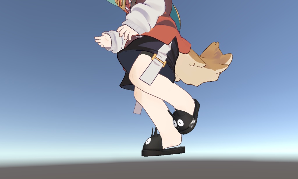 Cat slipper -スリッパ (Chocolat - Mamehinata- MANUKA - Moe -  アバター対応)