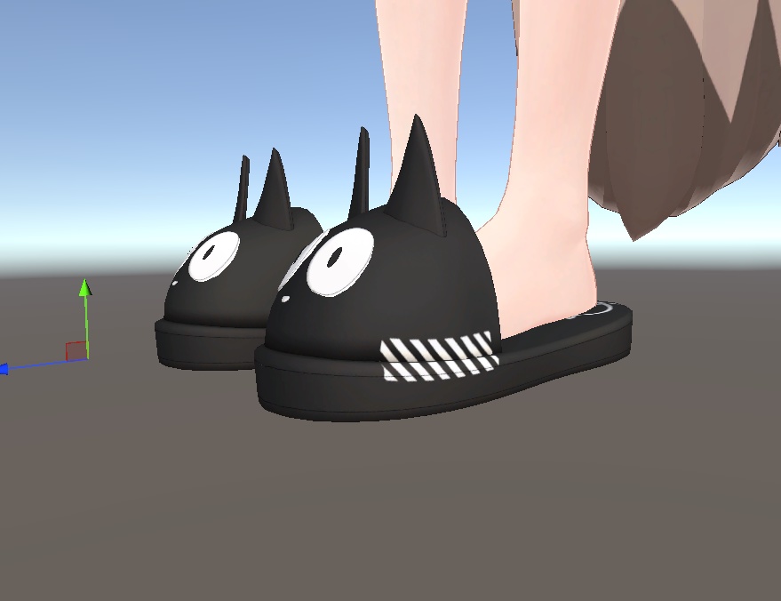 Cat slipper -スリッパ (Chocolat - Mamehinata- MANUKA - Moe -  アバター対応)