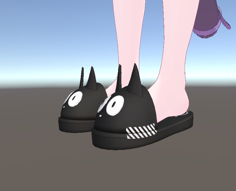 Cat slipper -スリッパ (Chocolat - Mamehinata- MANUKA - Moe -  アバター対応)