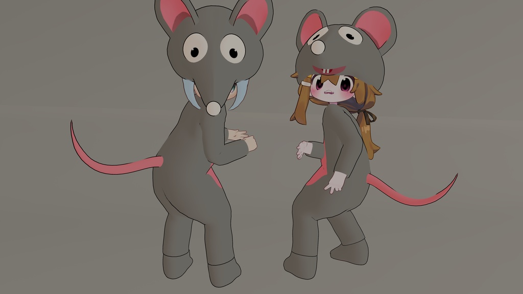 Rat Suit-ネズミ服 (Mamehinata,Kipfel )