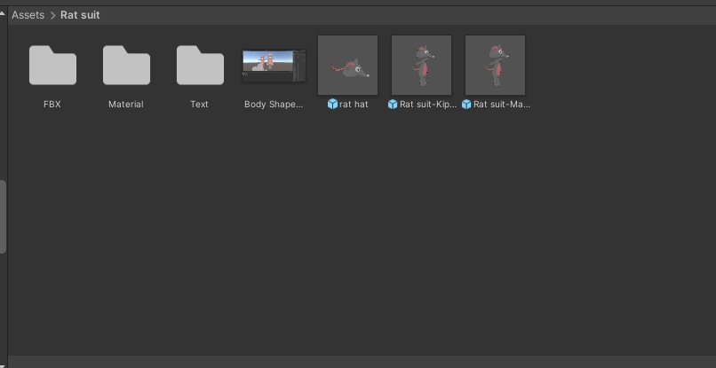 Rat Suit-ネズミ服 (Mamehinata,Kipfel )