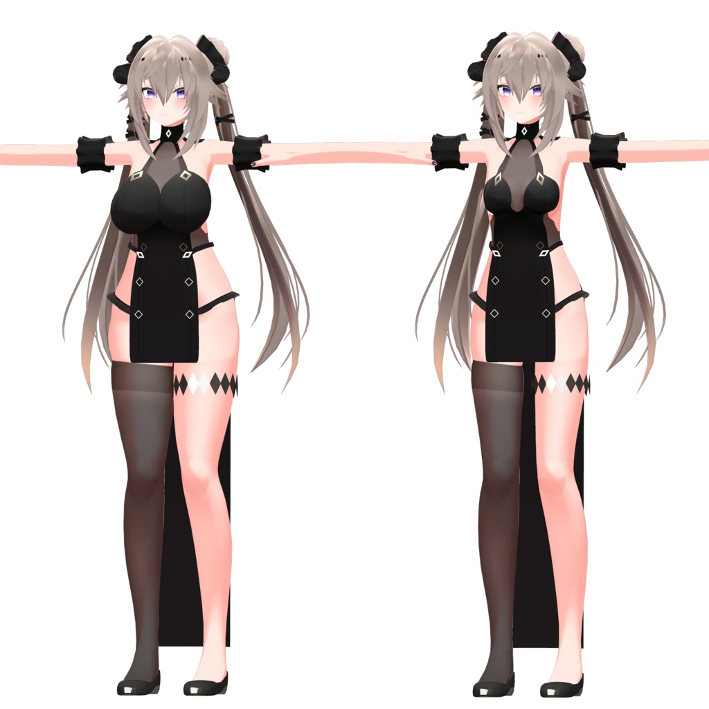 【オリジナル3Dモデル】リンフェイ(女性型) Ver.1.04