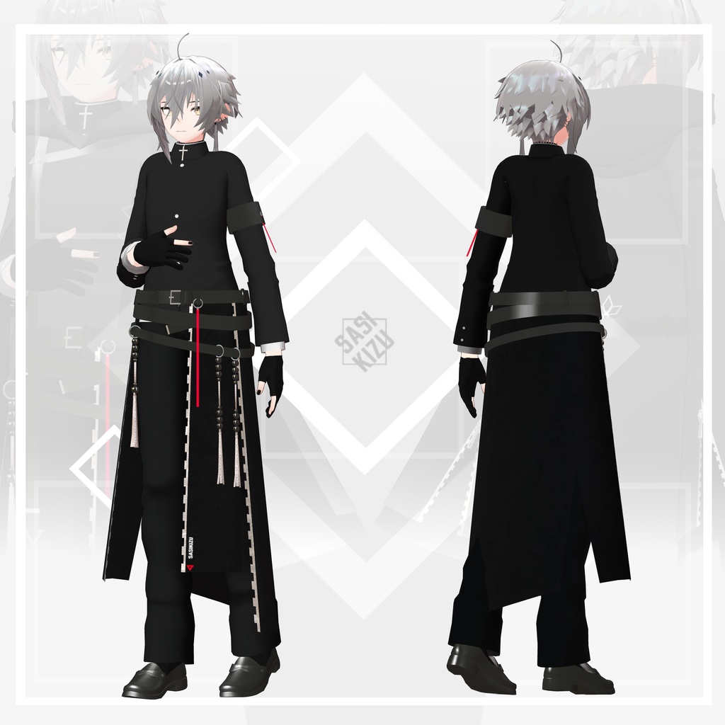 【オリジナル3Dモデル】Sensei Ver.1.01