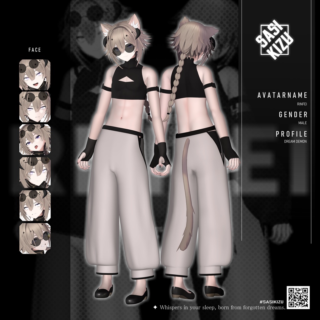 【オリジナル3Dモデル】リンフェイ(Rinfei)RE Ver.1.02