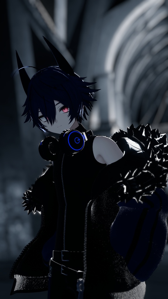 【オリジナル3Dモデル】ノイズ(noiz)RE Ver.2.00