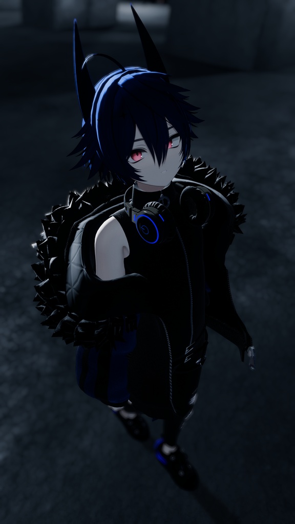 【オリジナル3Dモデル】ノイズ(noiz)RE Ver.2.00