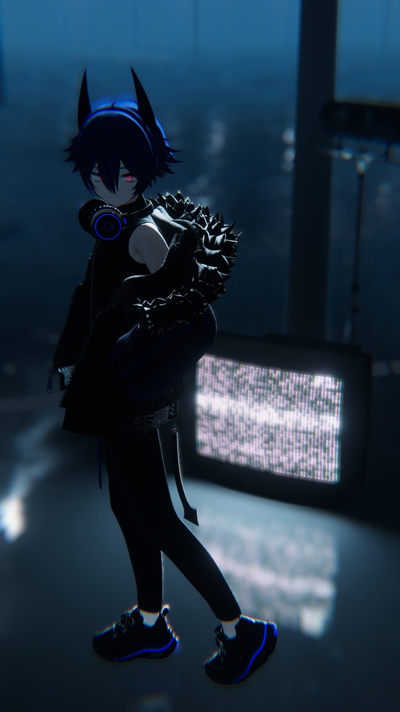 【オリジナル3Dモデル】ノイズ(noiz)RE Ver.2.00