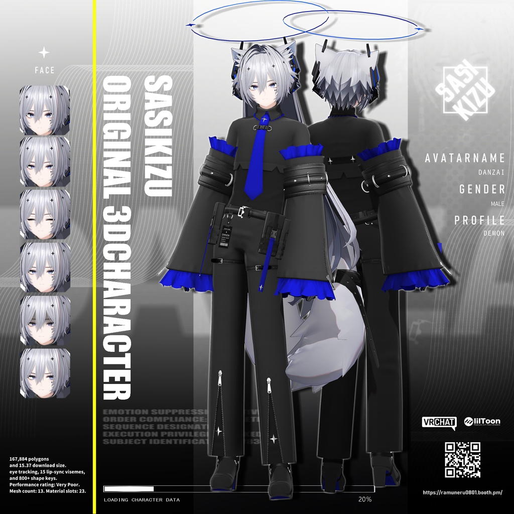 【オリジナル3Dモデル】断罪(DANZAI)RE Ver.1.00