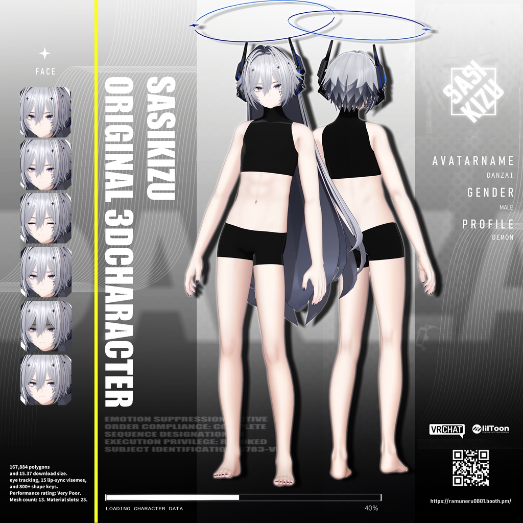 【オリジナル3Dモデル】断罪(DANZAI)RE Ver.1.00