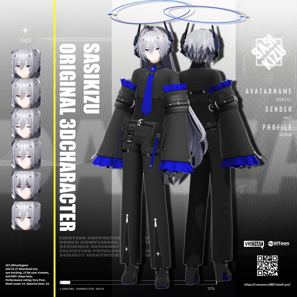 【オリジナル3Dモデル】断罪(DANZAI)RE Ver.1.00