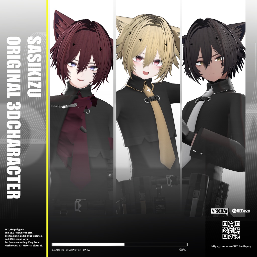 【オリジナル3Dモデル】断罪(DANZAI)RE Ver.1.00
