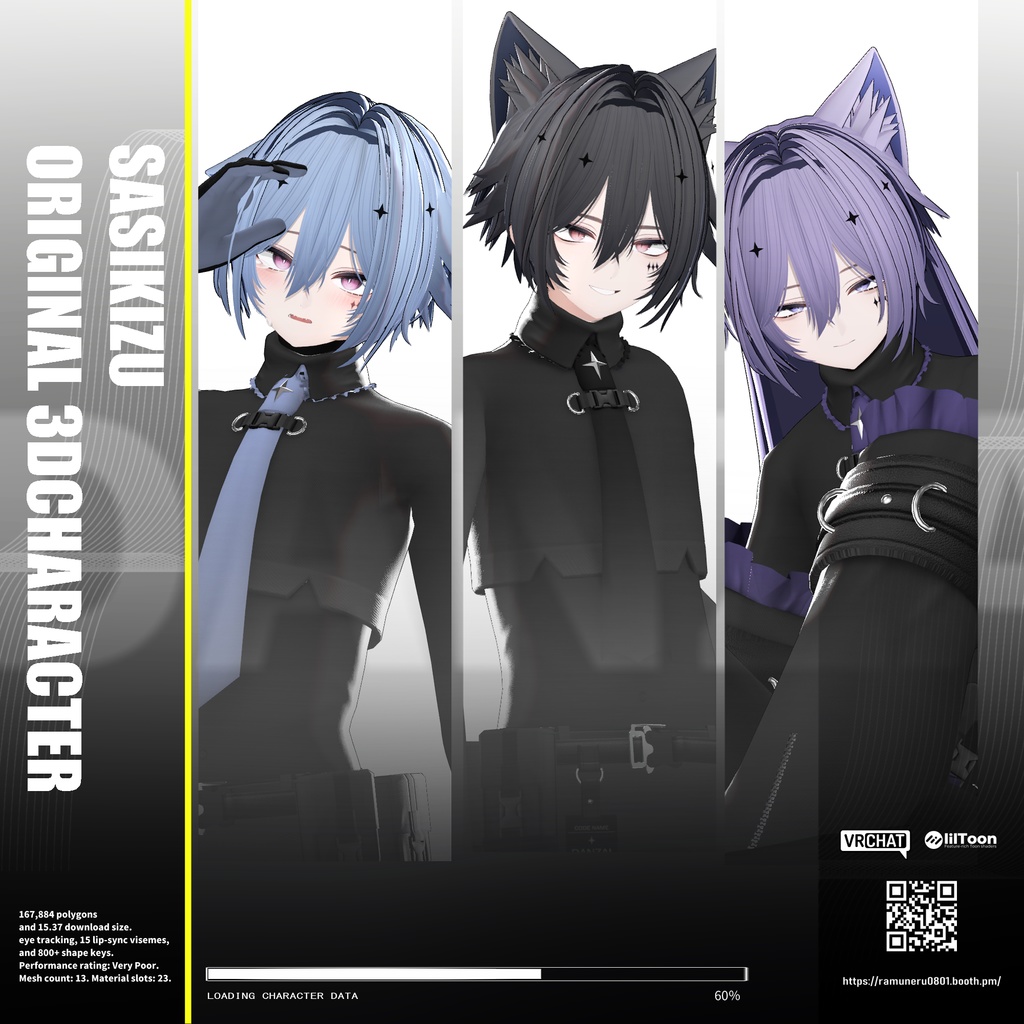 【オリジナル3Dモデル】断罪(DANZAI)RE Ver.1.00