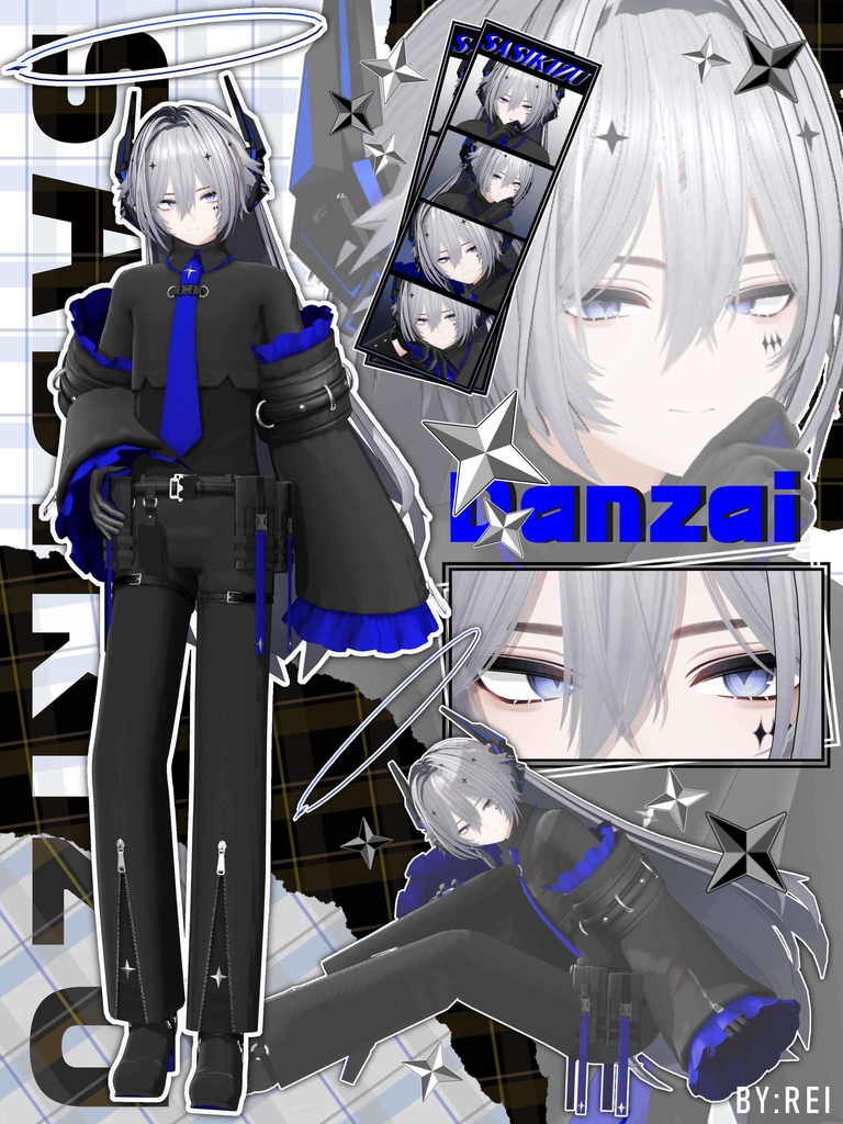 【オリジナル3Dモデル】断罪(DANZAI)RE Ver.1.00