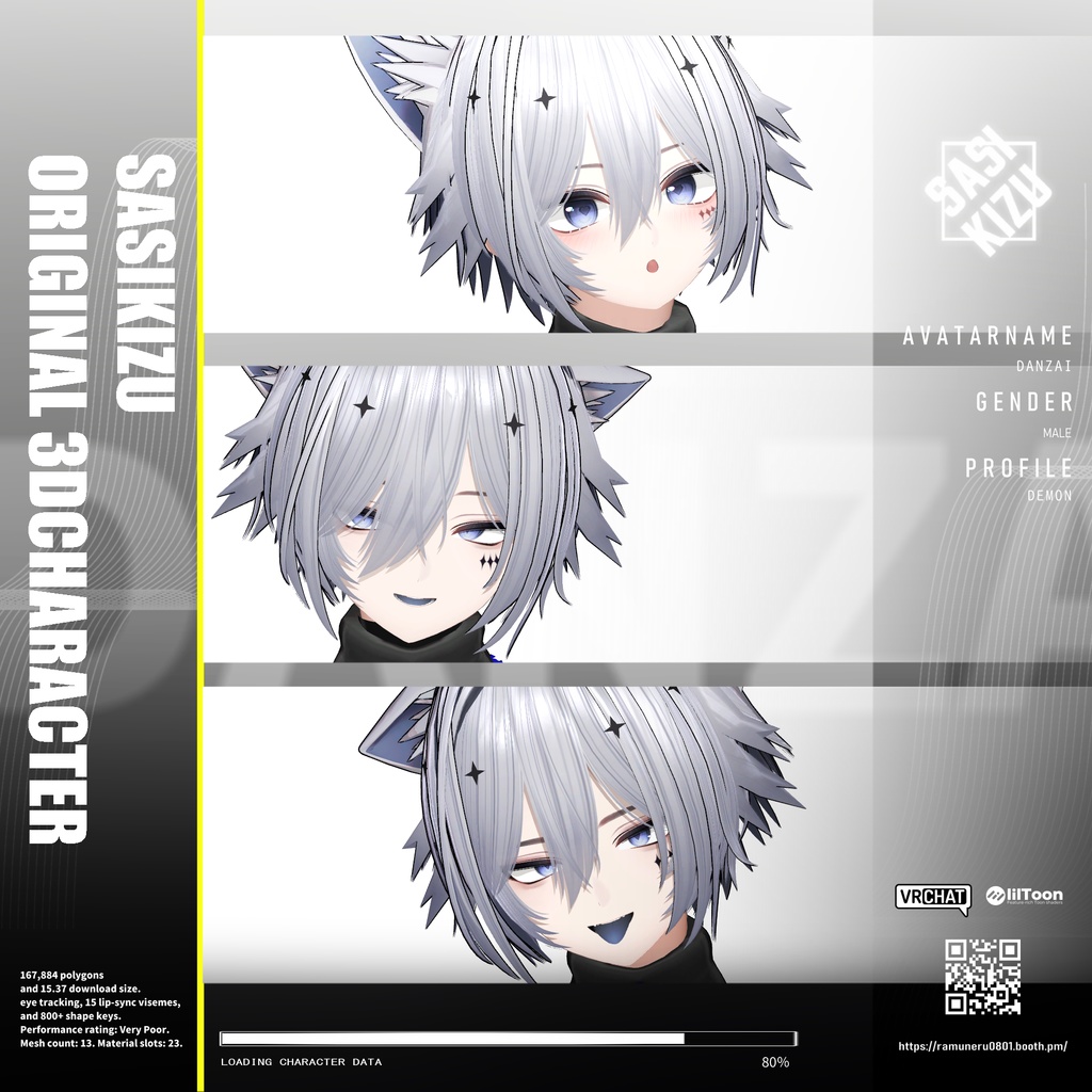 【オリジナル3Dモデル】断罪(DANZAI)RE Ver.1.00