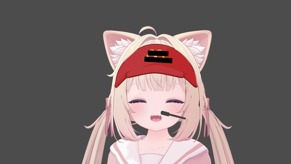 【無料】バーガーショップクルー風帽子