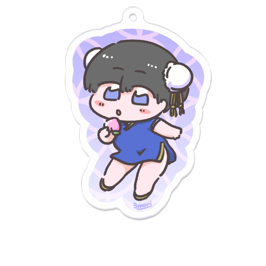 [チャイナver] 黒髪ちゃんアクキー