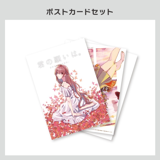 『君の願いは。』公演オリジナルグッズ