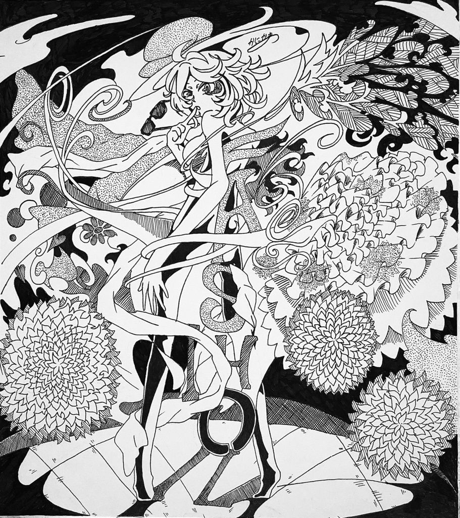 ファッション展　出展原画