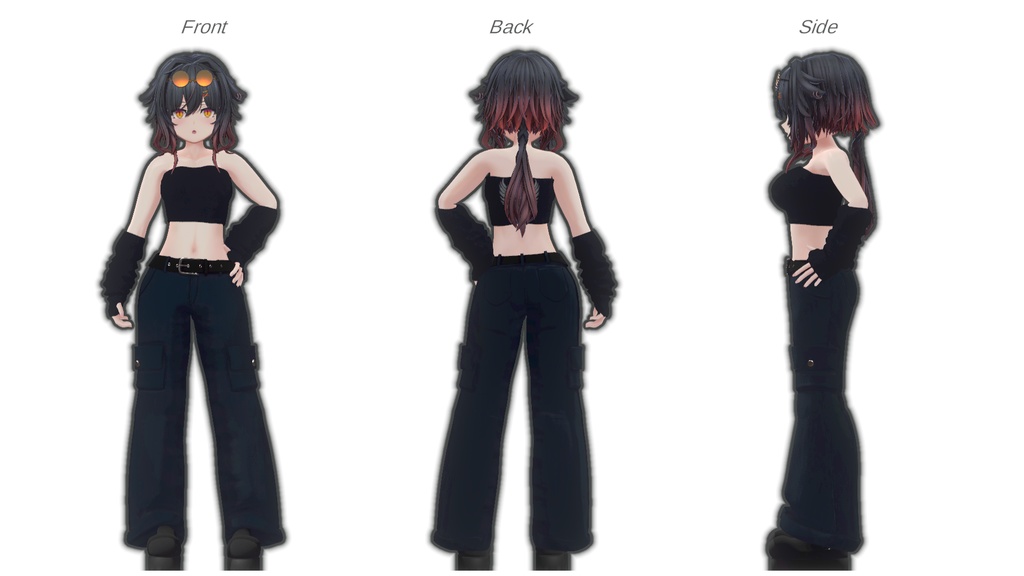 【アバター追加】だぼパンク【VRchat】【34アバター対応】