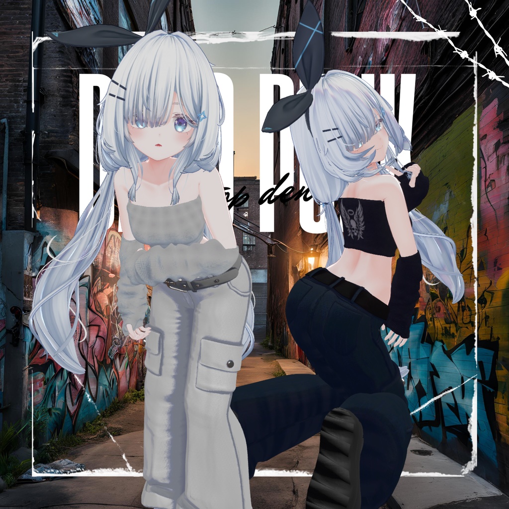 【アバター追加】だぼパンク【VRchat】【34アバター対応】