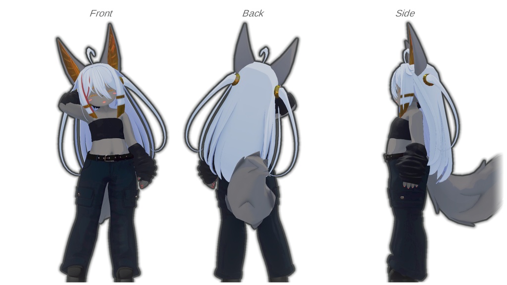 【アバター追加】だぼパンク【VRchat】【34アバター対応】