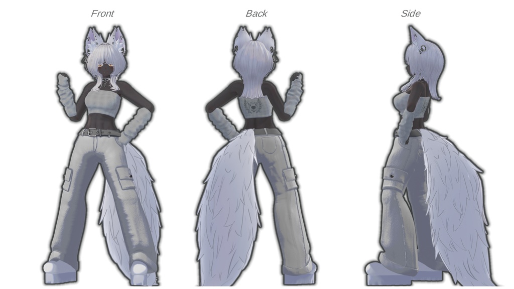 【アバター追加】だぼパンク【VRchat】【34アバター対応】