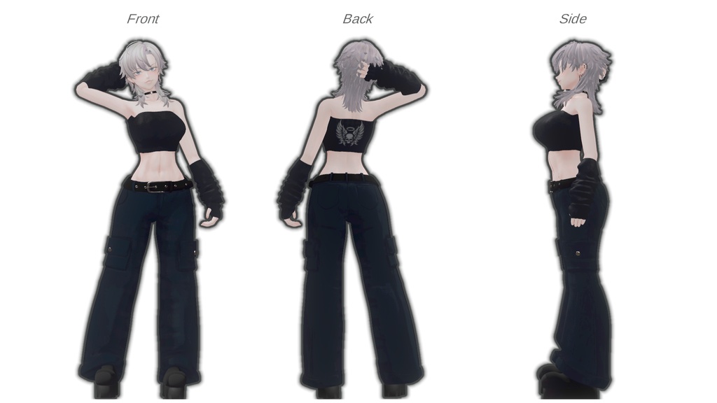 【アバター追加】だぼパンク【VRchat】【34アバター対応】